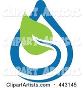 Green and Blue Ecology Logo Icon - 4