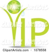 Green VIP Globe Dewy Plant