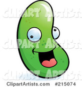 Happy Green Jelly Bean