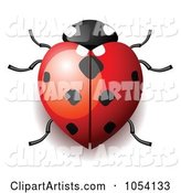 Heart Shaped Ladybug