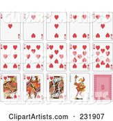 House of Heart Playing Cards
