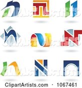 Letter N Logo Icons