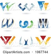 Letter W Logo Icons