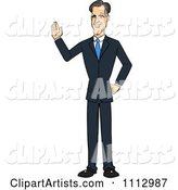 Mitt Romney Waving