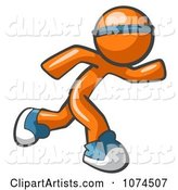 Orange Man Runner