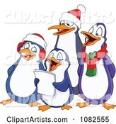 Penguins Singing Christmas Carols