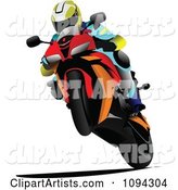 Person Riding a Motorcycle 8