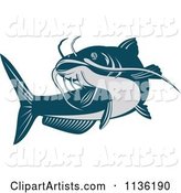 Retro Blue Catfish