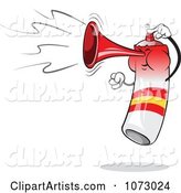 Spain Air Horn Blowing and Jumping