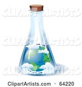 The Earth and Air Trapped in a Jar