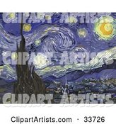 The Starry Night, Original by Vincent Van Gogh