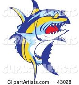 Tough Yellowfin Tuna Fish (Thunnus Albacares)