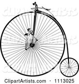 Vintage Penny Farthing Bike
